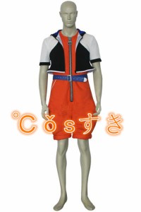 KINGDOM HEARTS 1 キングダムハーツ 1 ソラ Sora コスプレ衣装  高品質 新品 Cosplay  コスチューム