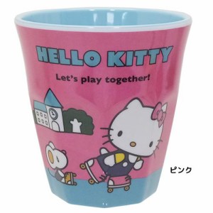 ◆【新生活】ハローキティ メラミンカップ（ピンク）（サンリオアニメキャラ）贈り物(A148)
