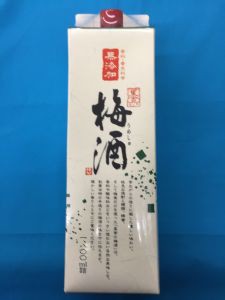 本坊酒造 星舎の梅酒 1800ml　パック (12本以上お取り寄せ商品）