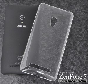 アウトレット ZenFone 5用ハードクリアケース  ASUS  エイスース 　ゼンフォン ファイブ用背面保護カバー SIMフリー携帯 