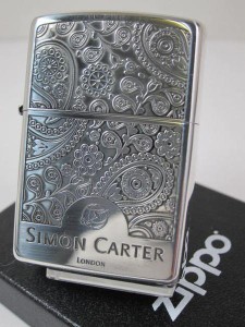 ジッポーZippo Simon Carter（サイモンカーター）SCP-018新品London銀シルバー
