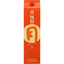 日本酒 月 つき 3Ｌ パック 3000ml 4本入 1ケース単位 月桂冠