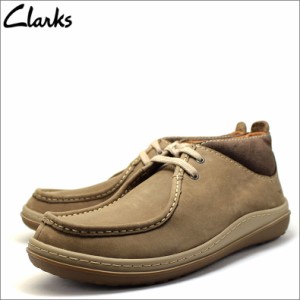 クラークス Clarks デザート チャッカ ブーツ ショート レザー 本革 革靴 ヌバック ライトブラウン メンズ ギフト 男性 プレゼント cl261