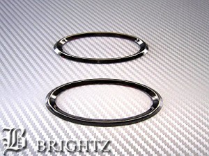 BRIGHTZ キューブ Z12 NZ12 ブラックメッキサイドマーカーリング Ｄタイプ SID−RIN−024