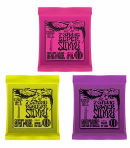 ERNIE BALL/エレキ弦 7弦用SLINKY #2623,#2621,#2620 【アーニーボール】