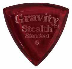 GRAVITY GUITAR PICK/GSSS6P アクリルピック Stealth Standard【グラビティギターピック】【メール便発送代引き不可】