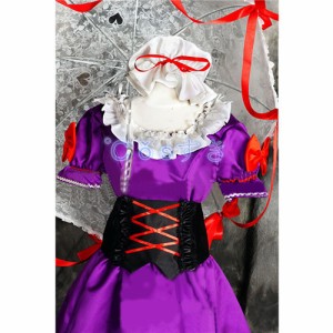 東方Project  とうほうプロジェクト  八雲紫 やくもゆかり ドレス  コスプレ衣装  高品質 新品 Cosplay アニメ 