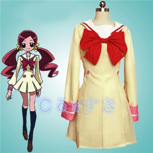 コスプレ衣装 プリキュア 私立明堂学園学生制服  COS 高品質 新品 Cosplay アニメ コスチューム