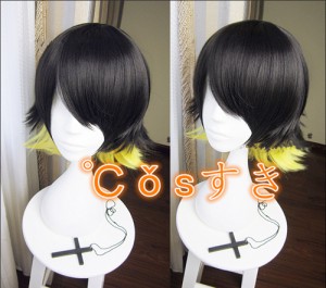 刀剣乱舞 とうけんらんぶ長曾祢虎徹 コスプレウィッグコスプレウィッグ かつら cosplay wig 変装用ウィッグ 新デザイン 専用ネット付 