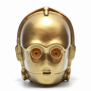 新品◆スターウォーズ　貯金箱　C3PO(F2)