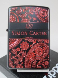 ジッポーZippo Simon Carter（サイモンカーター）SCP-016新品London赤レッド