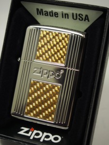 ジッポーZippo カーボンファイバーCarbon Fiber 銀金#2PN-CY新品