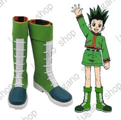 HUNTER×HUNTER  ゴン フリークス　風  コスプレ専用靴 　ブーツ 　コスプレ靴  