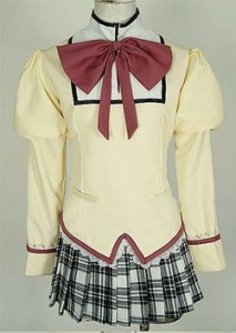 魔法少女まどか☆マギカ 学園女子制服 コスプレ衣装 cosplay コスチューム 