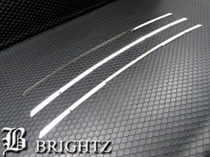 BRIGHTZ ウィッシュ 10 11 14 前期 超鏡面ステンレスメッキフロントバンパーモール FBUM−MOL−008