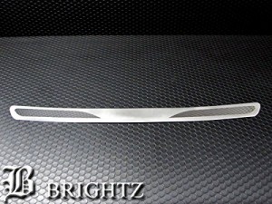 BRIGHTZ ティアナ L33 ステンレスメッキリアバンパフットプレート Aタイプ OUT−FOOT−024