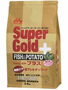 森乳サンワールド　スーパーゴールド　フィッシュ＆ポテト　プラス 関節ケア用 2.4kg