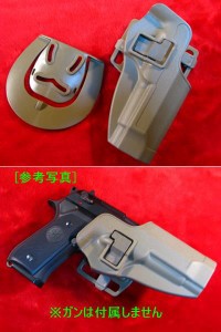 【遠州屋】 CQC ホルスター ベレッタ M92F/M9用 [CB/TANカラー] BLACKHAWKタイプ (市)★