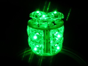 ●トラック用 LED バルブ シングル球 24Ｖ グリーン 