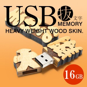 USB メモリ 木製USBメモリ 16GB  5営業日出荷 高級ケース付 名前入り名入れ ギフト プレゼント 送料無料