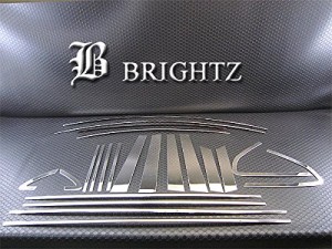 BRIGHTZ インプレッサXVハイブリッド GPE 超鏡面ステンレスメッキピラー ウィンドウモール セット 22PC アッパー WIN−SET−005