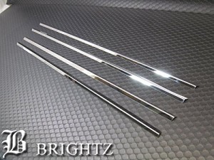 BRIGHTZ アウトランダー GF7W GF8W 超鏡面ステンレスメッキウィンドウモール 4PC WIN−SIL−018