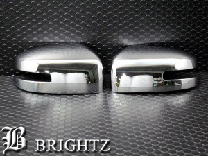 BRIGHTZ RVR GA4W 中期 後期 メッキ ドア ミラーカバー Aタイプ MIR−SID−098