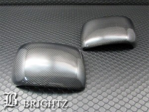 BRIGHTZ ルークス ML21S リアルカーボンドアミラーカバー Dタイプ MIR−SID−206