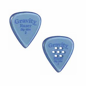 GRAVITY GUITAR PICK/GRAB2P,GRAB2PM アクリルピック Razer Big Mini【グラビティギターピック】【メール便発送代引き不可】