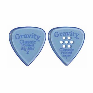 GRAVITY GUITAR PICK/GCPB2P, GCPB2PM アクリルピック Classic Pointed Standard Big Mini【グラビティギターピック】【メール便発送代引