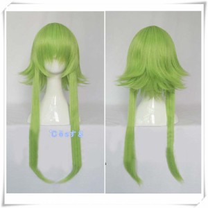 Vocaloid　 GUMI　コスプレウィッグ 高品質  新品  Cosplay  かつら  専用ネット付