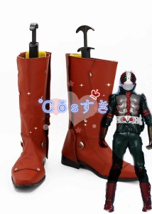 仮面ライダーV3 コスプレブーツ 靴 コスプレシューズ cosplay イベント ハロウイン パーティー 仮装