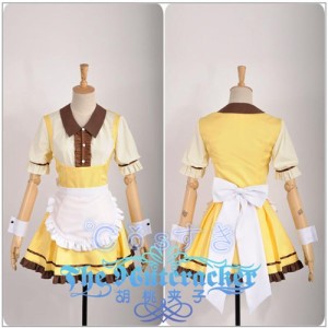 コスプレ衣装 ラブライブ！Lovelive! 南ことり みなみことり カフェメイド服  高品質 イベント 変装  新品 Cosplay 