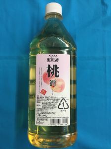 アサヒ ニッカ 果実の酒 桃酒 コンク 15% 業務用 (3倍希釈用） 