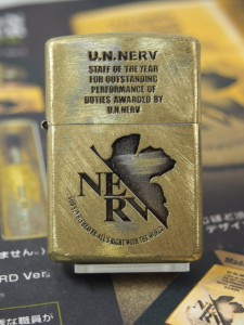 Zippo エヴァンゲリオン  EVANGELION U.N.NERV ジッポー　ブラス新品