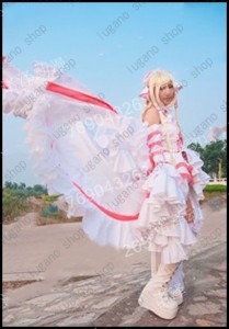 chobits　ちょびっツ  （ちぃ） Chii 白ver. 風 コスプレ衣装　クリスマス　ハロウィン　イベント仮装