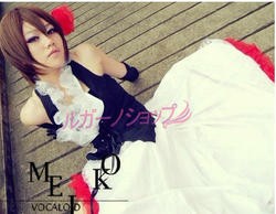 VOCALOID 　ボーカロイド　 meiko/メイコ　ツバキドレス コスプレ衣装 cosplay コスチューム