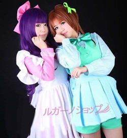 カードキャプターさくら☆木之本桜（きのもと さくら）　ED3ドレス　コスプレ衣装 cosplay コスチューム 