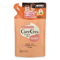 【ロート製薬】CareCera（ケアセラ）ベビー 泡の高保湿ボディウォッシュ　つめかえ用 350ml