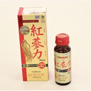 高麗貿易ジャパン 紅参力 紅参ドリンク 50ml