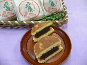 送料無料 千葉県銘菓 和菓子 落花生焼 10個入り のしOK / 贈り物 グルメ ギフト