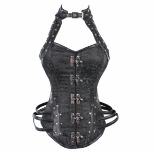 高品質 高級コスプレ衣装 セクシー コルセット オーダーメイド コスチューム Gothic Retro Steampunk Court Beamed Clothing Corset