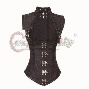 高品質 高級コスプレ衣装 ヴィンテージ コルセット オーダーメイド コスチューム Vintage Gothic Punk Steampunk Overbust Sexy 