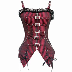 高品質 高級コスプレ衣装 セクシー コルセット オーダーメイド コスチューム Retro SteamPunk Style Court Beamed Clothing Steel Bones