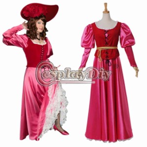 高品質 高級コスプレ衣装 パイレーツ・オブ・カリビアン 風 レッドヘッド タイプ Pirates of the Caribbean The Redhead Cosplay Dress