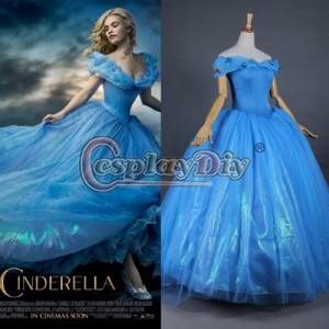 高品質 高級コスプレ衣装 映画 ディズニー シンデレラ 風 ドレス オーダーメイド Cinderella dresses for Frozen princess 