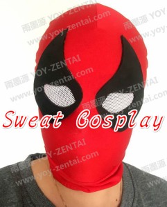 高品質 高級 コスプレ道具 オーダーメイド マスク 仮面 デッドプール 風 Deadpool Mask with new style EVA Lenses deadpool hood mask