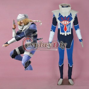 高品質 高級コスプレ衣装 ゼルダの伝説 風 シーク タイプ オーダーメイド Sheik Cosplay Costume (2nd) From The Legend of Zelda