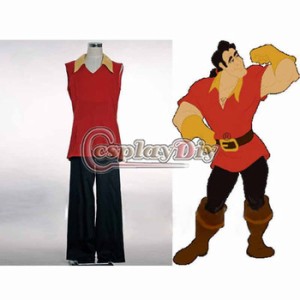 高品質 高級コスプレ衣装 ディズニー 美女と野獣 風 ガストン タイプ Beauty and the Beast Gaston Costume 