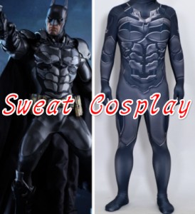 高品質 高級コスプレ衣装 バットマン 風 オーダーメイド ボディースーツ コスチューム Arkham Knight Batman Costume 